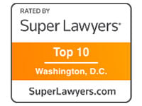 Rated By Super Lawyers | Top 10 | Washington D.C. | SuperLawyers.com